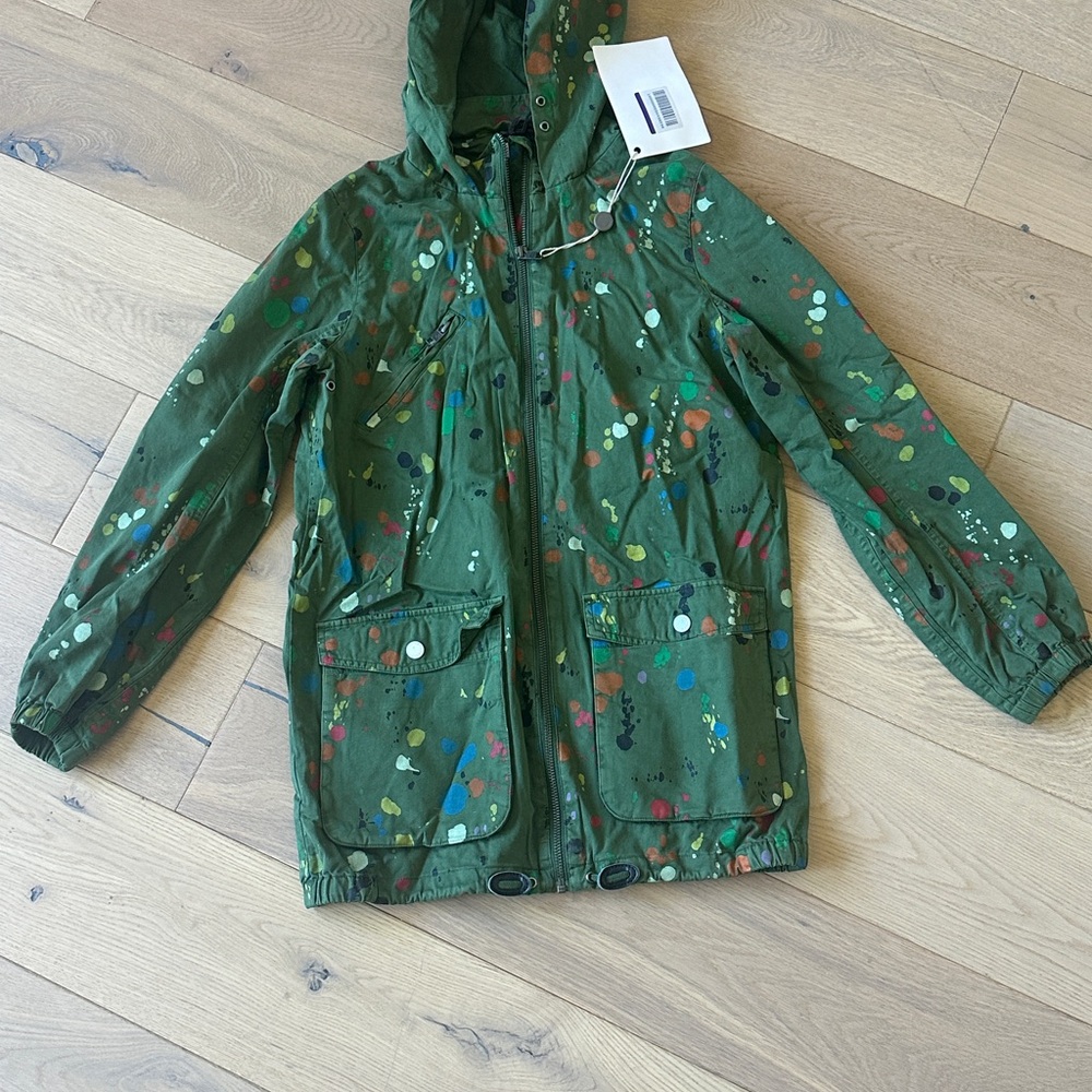Stella McCartney Kids Paint Splatter Print Hoodie